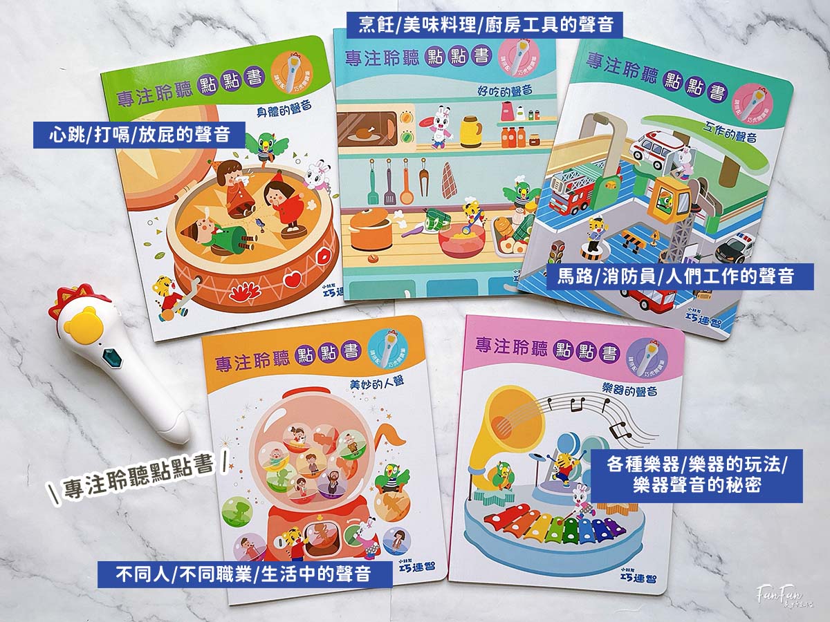 巧連智2026新品！聰明左右腦點獨大冒險｜可錄音互動，最適合3-5歲兒童的邏輯點讀學習套組！