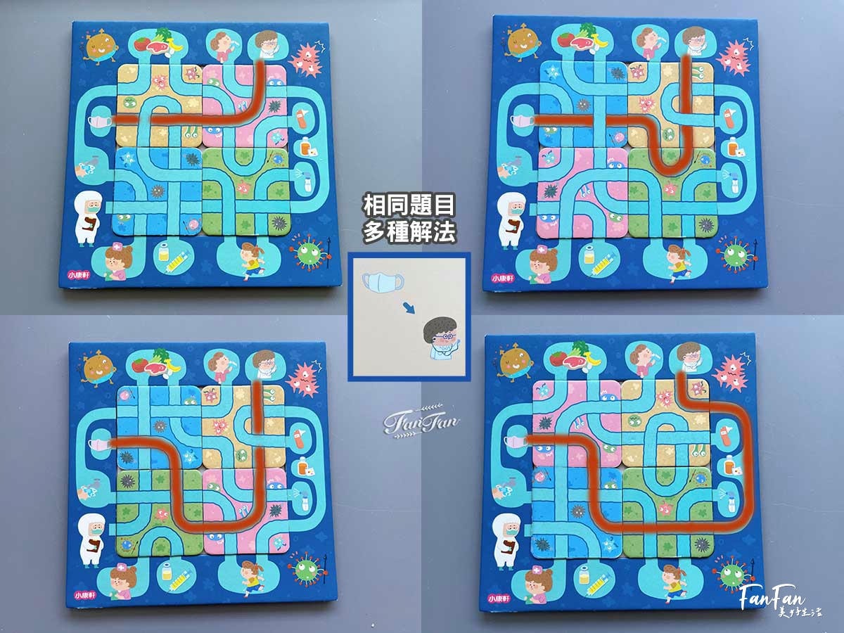 小康軒數學遊戲寶盒|玩桌遊學數學!防疫特攻隊、小熊疊疊樂、3D森林樂園|從遊戲學關係邏輯、立體思維與空間對應的趣味親子桌遊! - 第6張圖 小康軒數學遊戲寶盒|玩桌遊學數學!防疫特攻隊、小熊疊疊樂、3D森林樂園|從遊戲學關係邏輯、立體思維與空間對應的趣味親子桌遊!