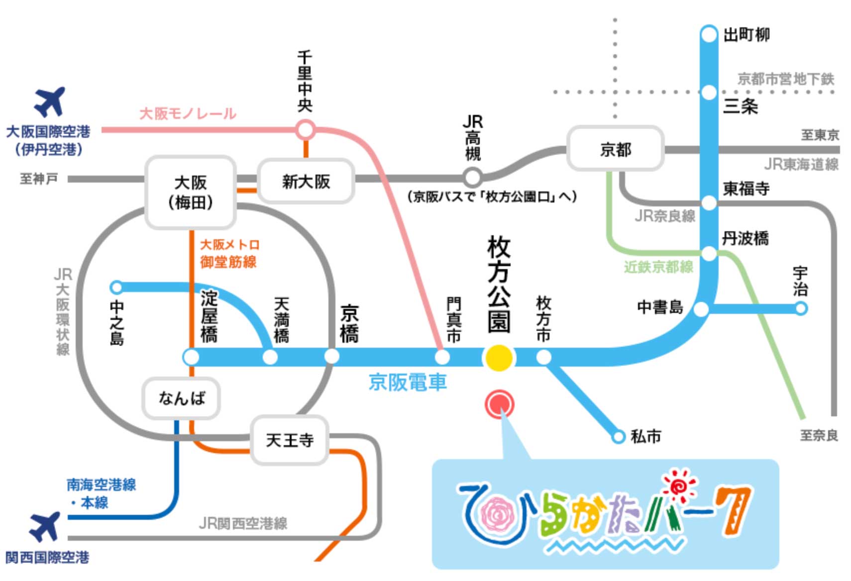 大阪親子遊樂園推薦：枚方公園無限暢玩免排隊！比環球更適合小小孩的在地遊樂園，設施無限搭暢完一整天｜枚方公園遊玩攻略