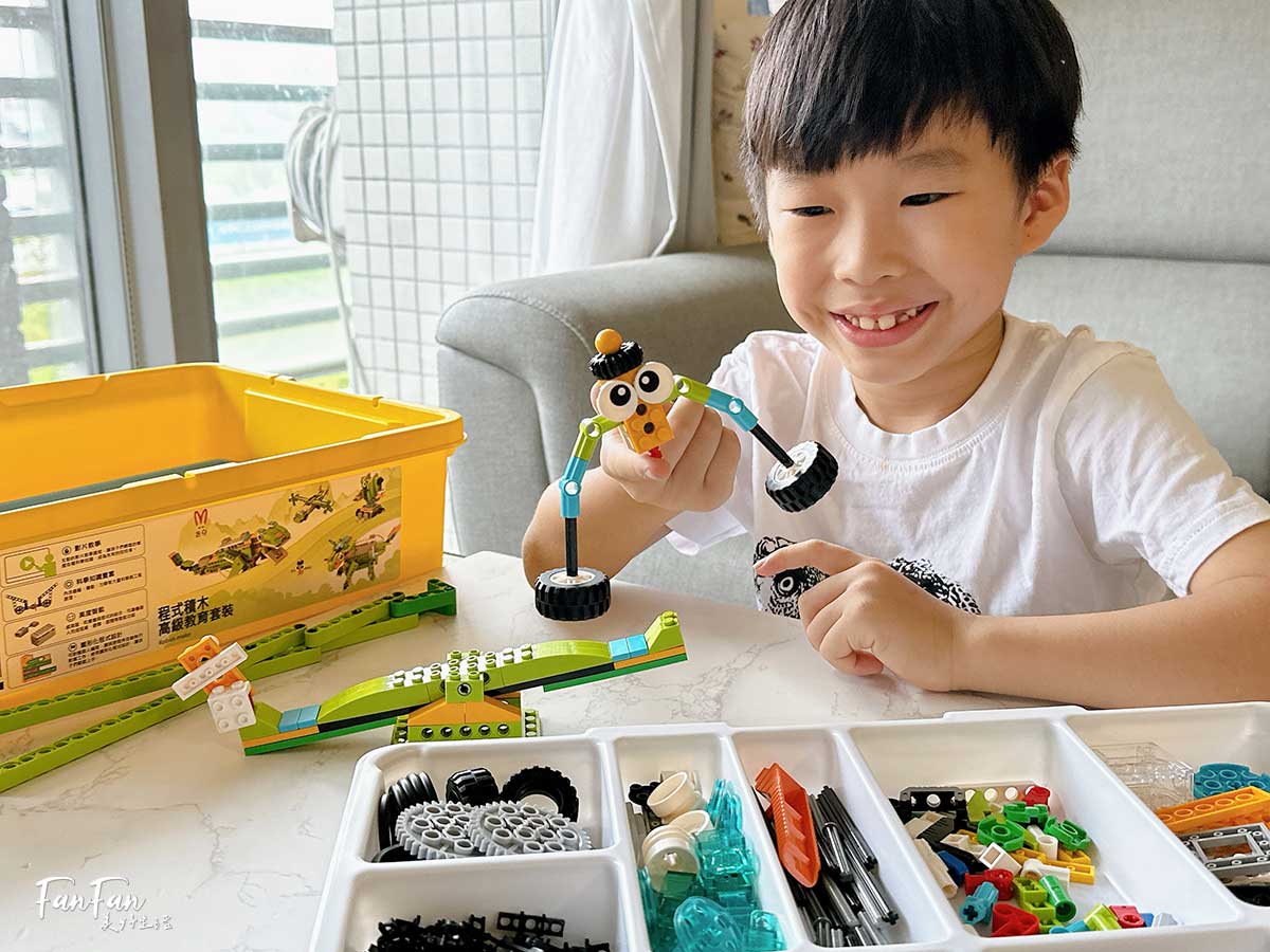 AI世代必備！幼兒動力積木、程式積木搭建學編程！與樂高相容，推薦給孩子的入門編程STEAM玩具｜積木的最高境界！