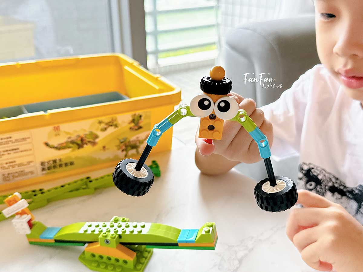 AI世代必備！幼兒動力積木、程式積木搭建學編程！與樂高相容，推薦給孩子的入門編程STEAM玩具｜積木的最高境界！