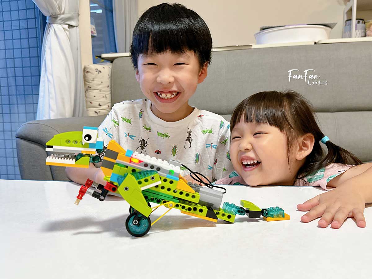 AI世代必備！幼兒動力積木、程式積木搭建學編程！與樂高相容，推薦給孩子的入門編程STEAM玩具｜積木的最高境界！