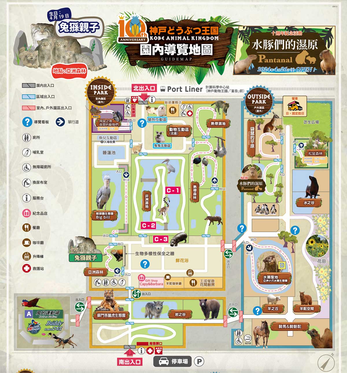 神戶動物王國｜來去神戶餵企鵝跟海豹，還有鵜鶘與貓頭鷹，超近距離與動物親近互動｜神戶親子景點推薦！Kobe Animal Kingdom
