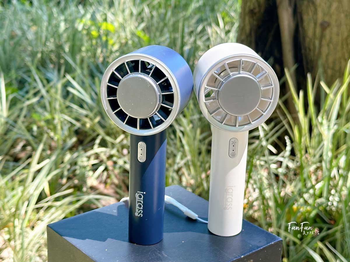 igrass制冷式強力靜音風扇｜降溫冰鎮超消暑！隨時感受冰敷快感｜隨身風扇推薦：igrass制冷風扇