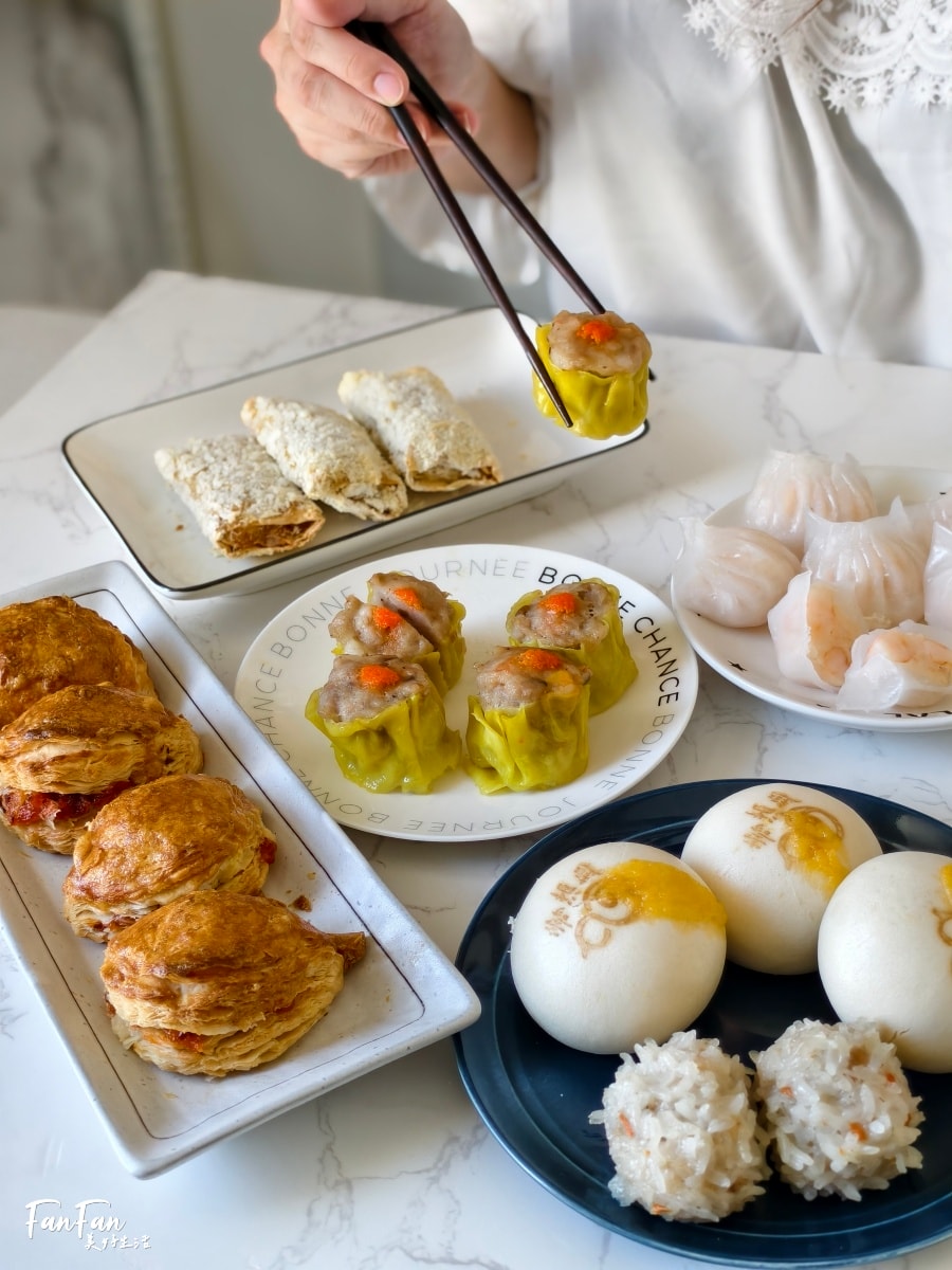 加菜囉！壽滿趣私房燒賣、蝦餃、珍珠丸、叉燒酥，在家也能吃到五星港式點心！宅配美食推薦