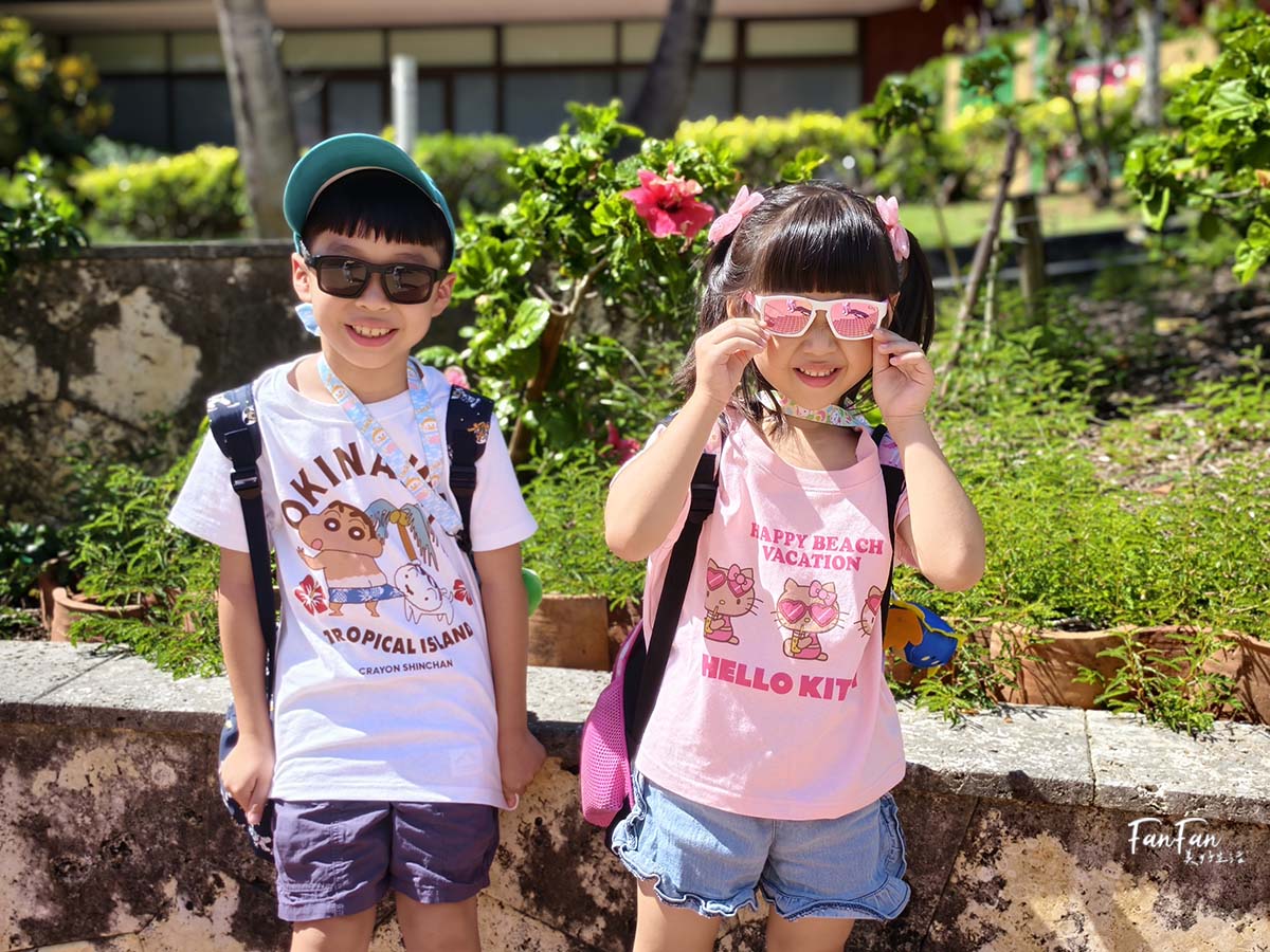 沖繩限定：曬黑Hello Kitty、曬黑蠟筆小新T恤開箱，曬黑三麗鷗明星系列哪裡買？沖繩必買戰利品！