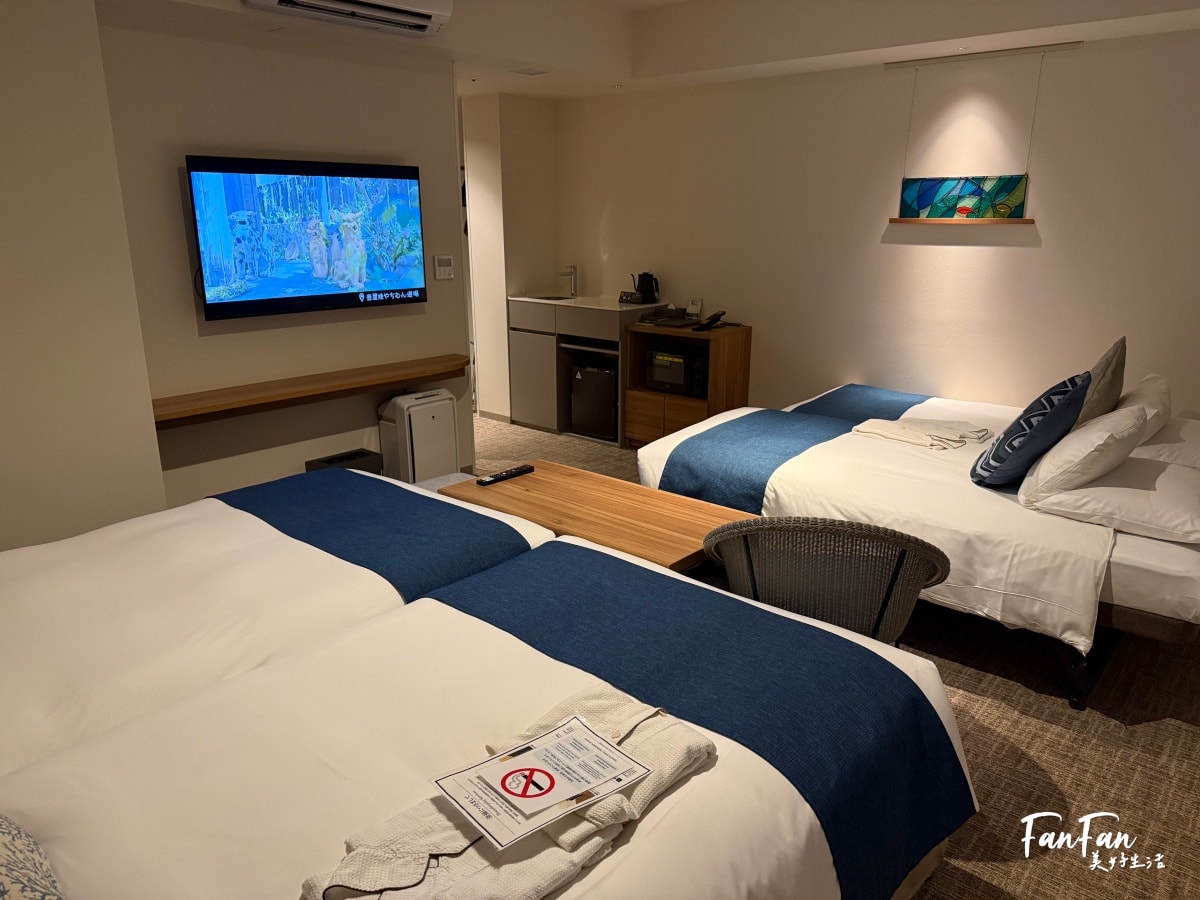 2025沖繩飯店推薦！東急STAY沖繩那霸飯店，親子超友善附有兒童遊戲室，一樓就是唐吉訶德商店，房間內還有專屬洗衣機，房價便宜CP值超高！