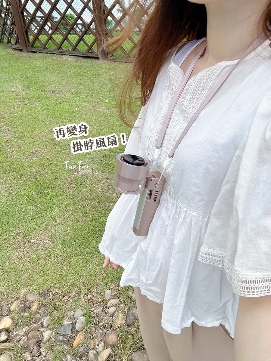夏日必備VOTO製冷風扇！快速冰鎮風力大，可手持、桌立、掛脖的多功能風扇！另有OHMO夾傘風扇